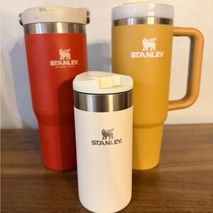 Stanley Classic Mug Set - Red, Yellow, and White